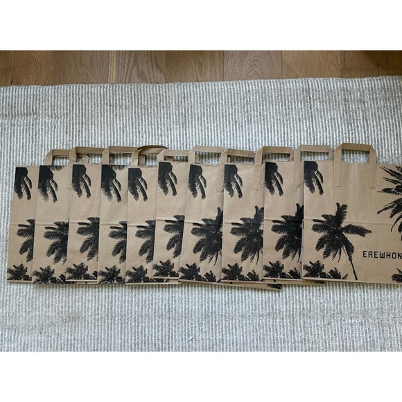EREWHON MARKET BROWN PAPER BAG Lot Of 10 GREAT CONDITION 10 BAGS - Picture 1 of 1